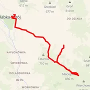 Mapa trasy