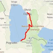 Mapa trasy