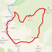 Mapa trasy
