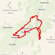 Mapa trasy
