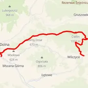 Mapa trasy