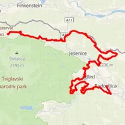 Mapa trasy