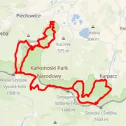 Mapa trasy