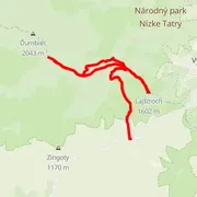 Mapa trasy