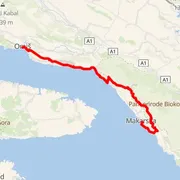 Mapa trasy