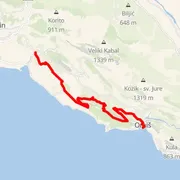 Mapa trasy