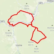 Mapa trasy