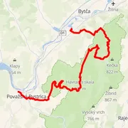 Mapa trasy
