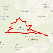 Mapa trasy