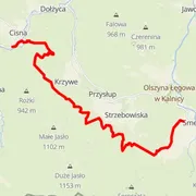 Mapa trasy