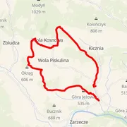 Mapa trasy
