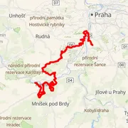 Mapa trasy