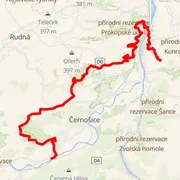 Mapa trasy
