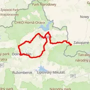 Mapa trasy