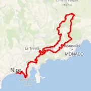 Mapa trasy