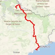 Mapa trasy