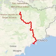 Mapa trasy