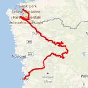 Mapa trasy