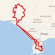 Mapa trasy