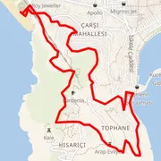 Mapa trasy