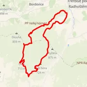 Mapa trasy
