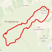 Mapa trasy