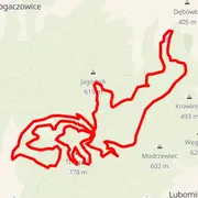 Mapa trasy