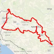 Mapa trasy