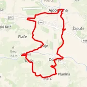 Mapa trasy