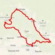 Mapa trasy