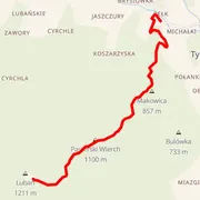 Mapa trasy