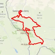 Mapa trasy