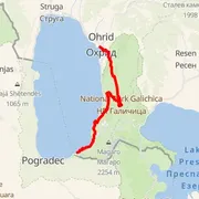 Mapa trasy