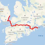 Mapa trasy