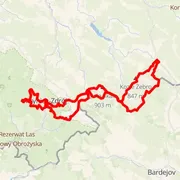 Mapa trasy