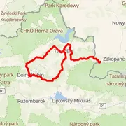Mapa trasy