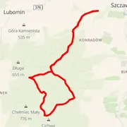 Mapa trasy