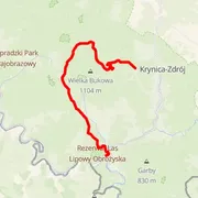 Mapa trasy