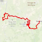 Mapa trasy