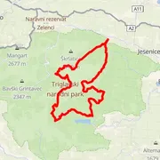 Mapa trasy