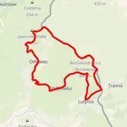 Mapa trasy