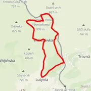 Mapa trasy