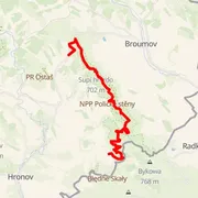 Mapa trasy