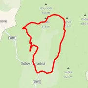 Mapa trasy