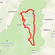 Mapa trasy