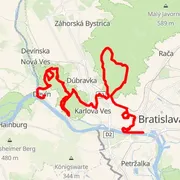 Mapa trasy