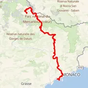 Mapa trasy